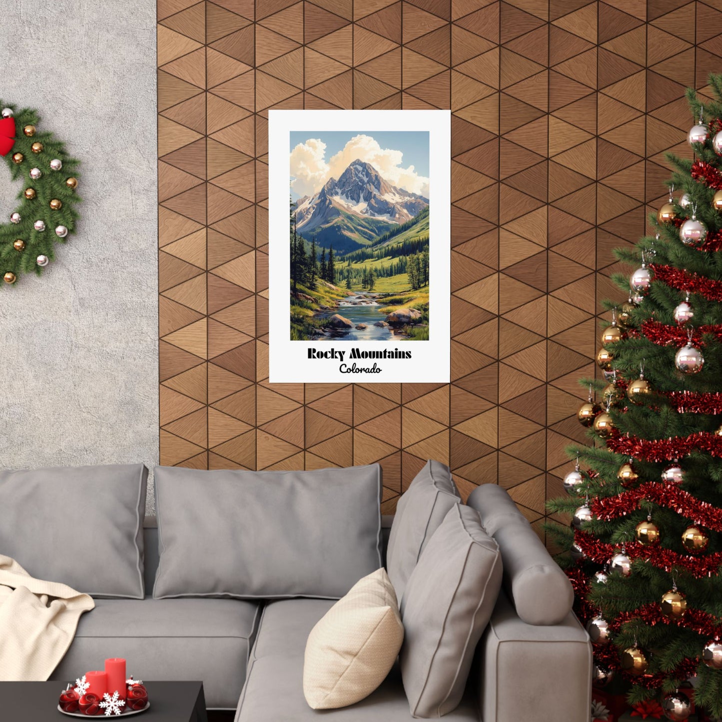 Rocky Mountains, Colorado - Matte Vertical Posters