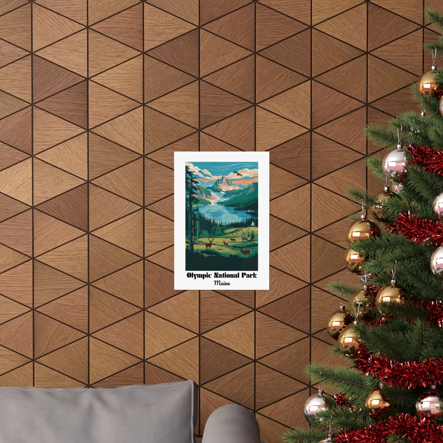 Olympic National Park - Matte Vertical Posters