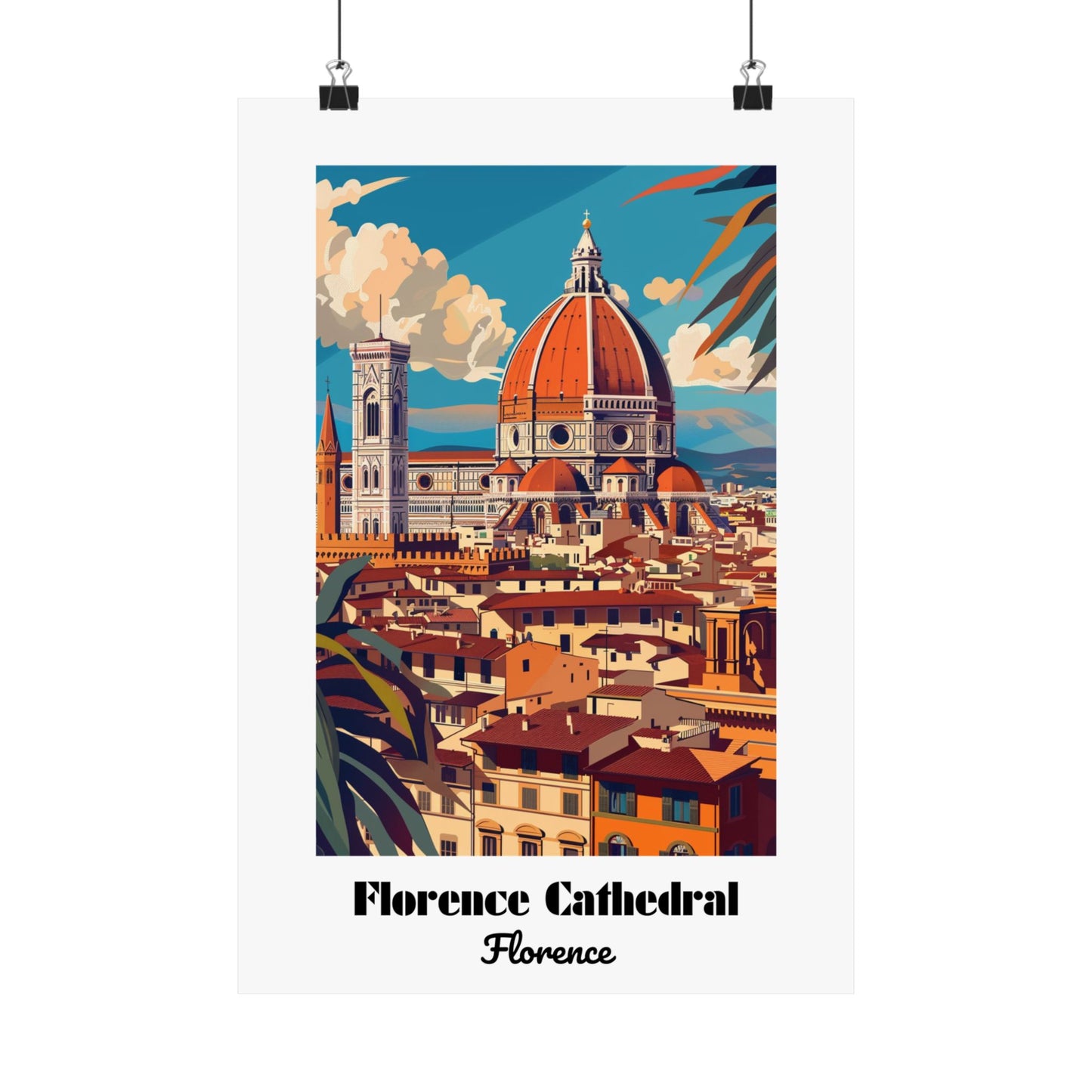 Florence Cathedral, Florence - Matte Vertical Posters
