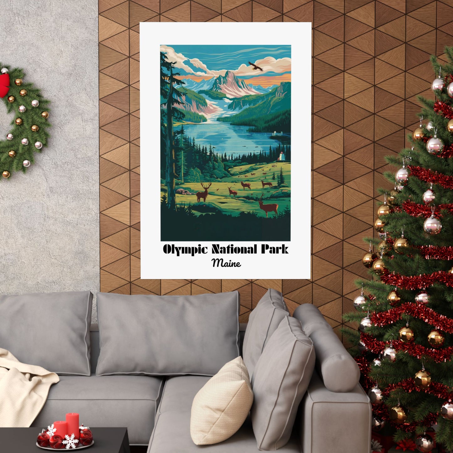 Olympic National Park - Matte Vertical Posters