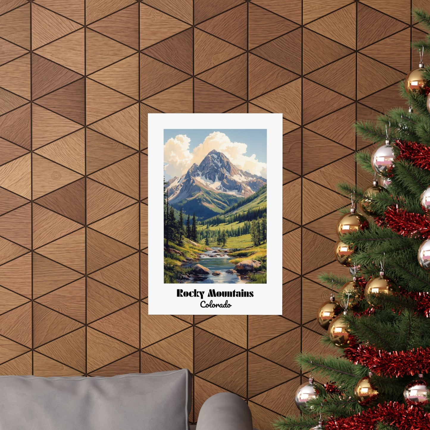 Rocky Mountains, Colorado - Matte Vertical Posters