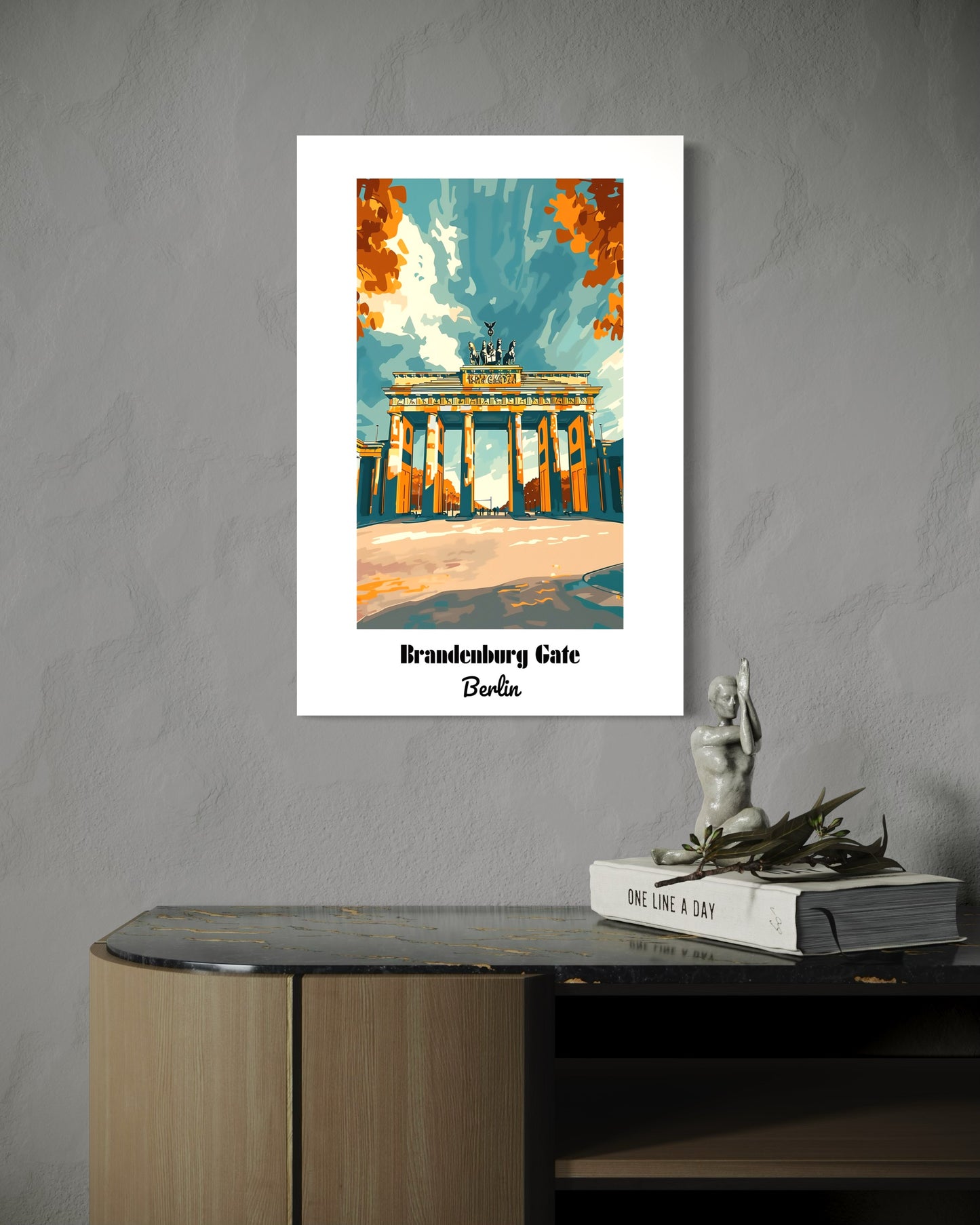 Brandenburg Gate, Berlin - Matte Vertical Posters