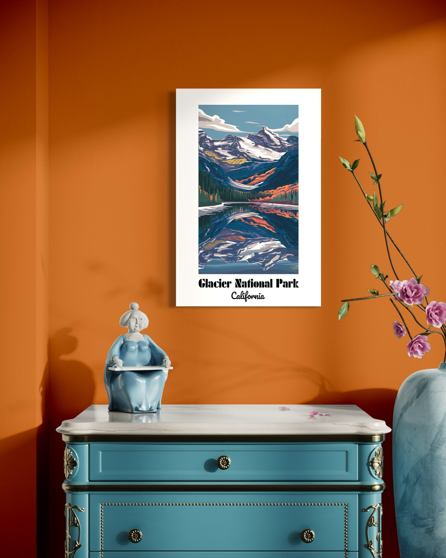 Glacier National Park - Matte Vertical Posters