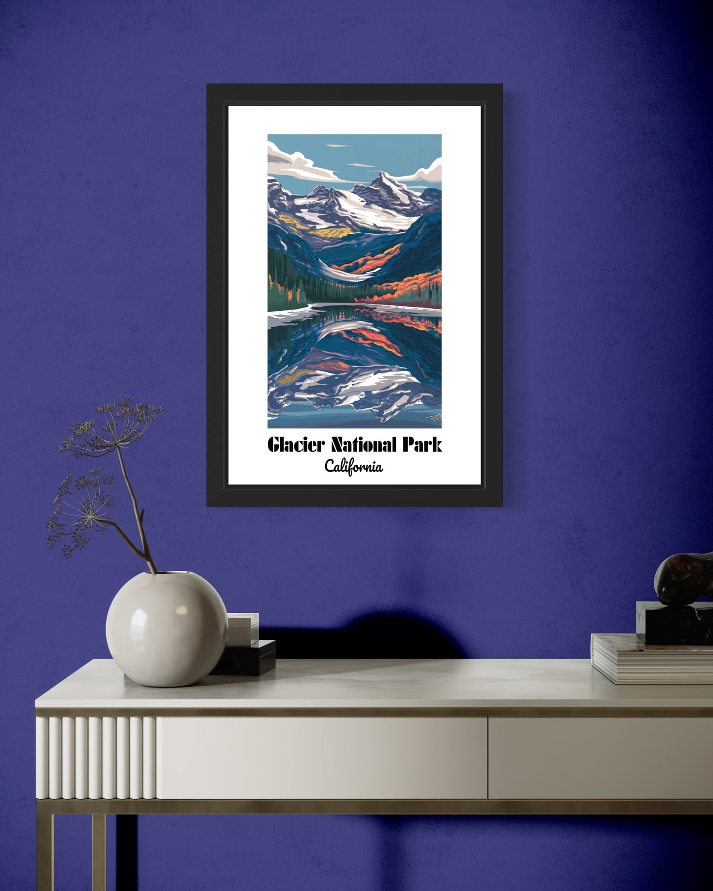 Glacier National Park, California - Framed Posters