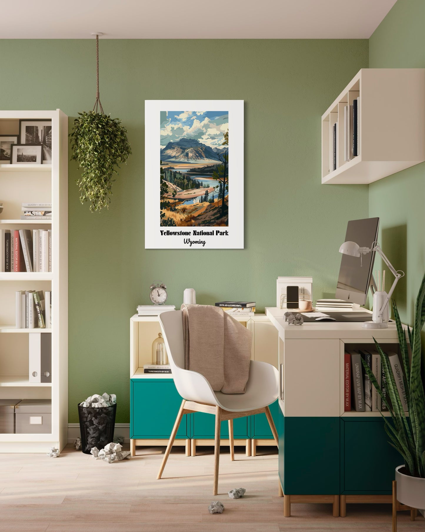Yellowstone National Park, Wyoming - Matte Vertical Posters