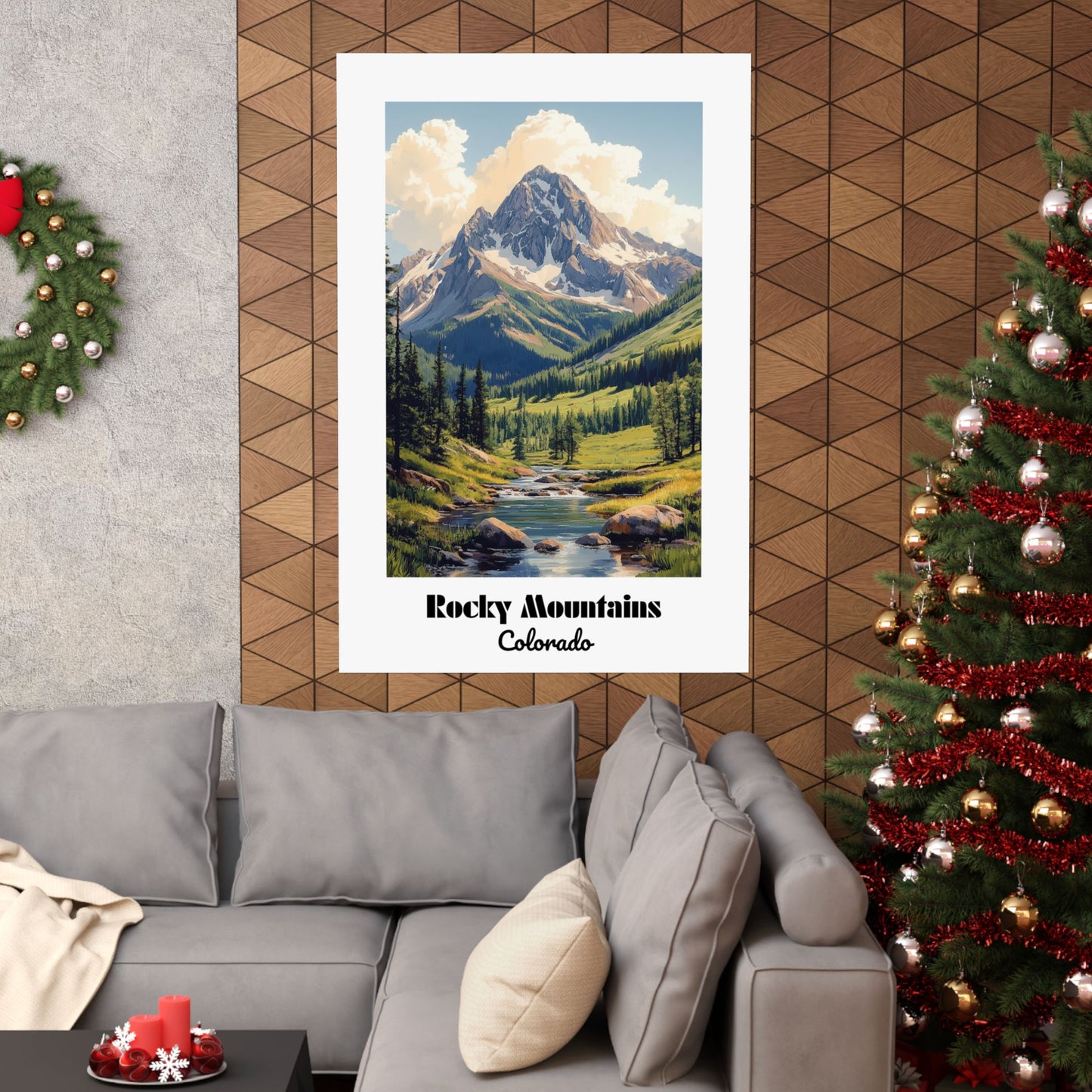 Rocky Mountains, Colorado - Matte Vertical Posters