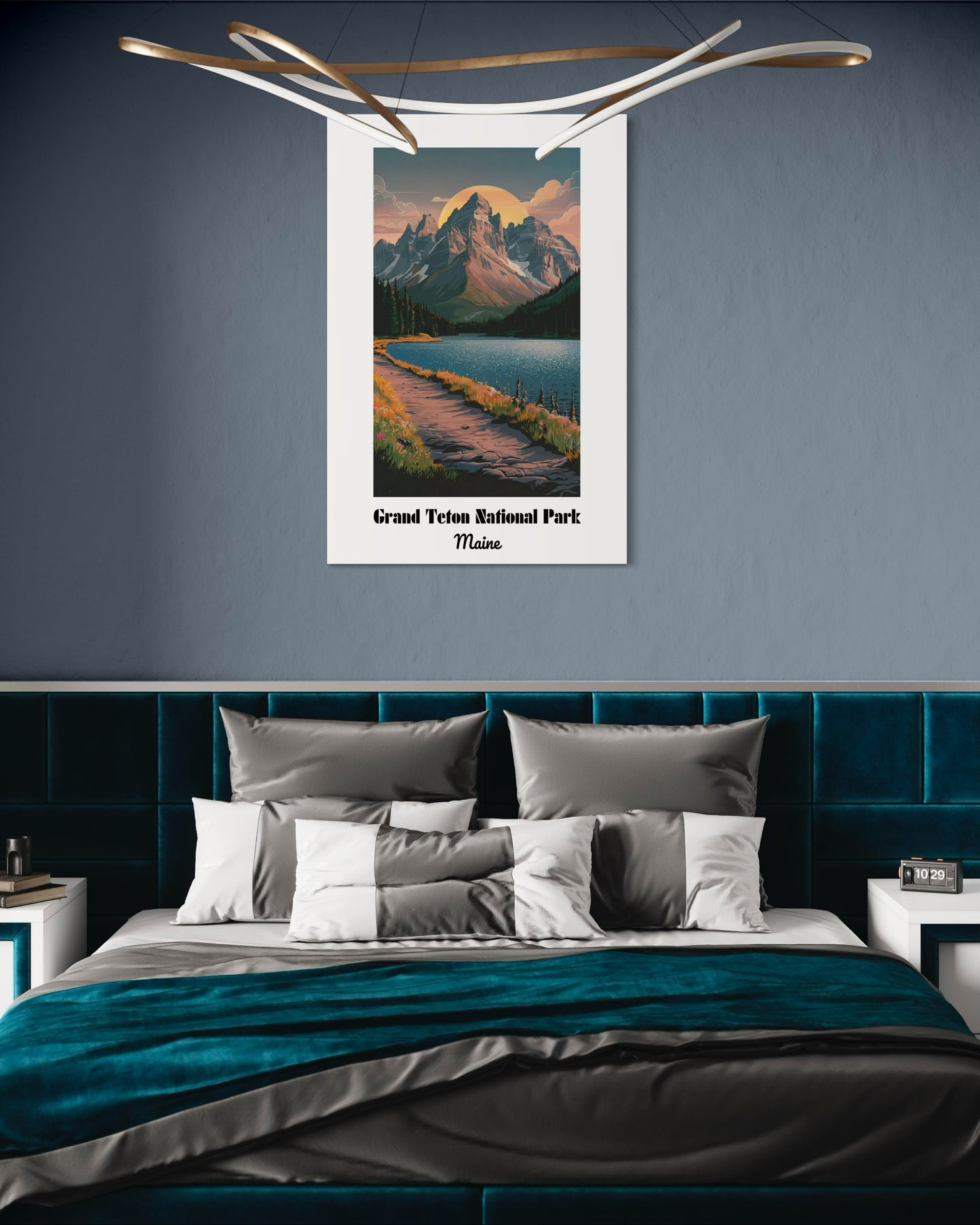Grand Teton National Park, Maine - Framed Posters