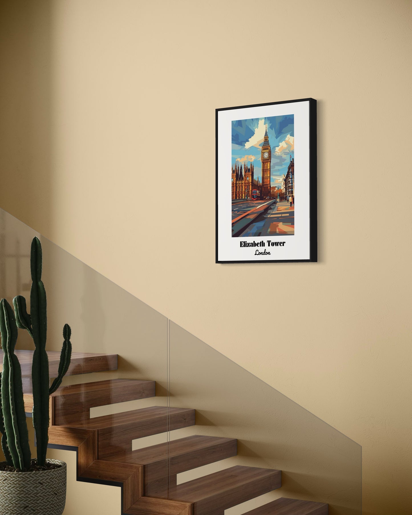 Elizabeth Tower, London - Framed Posters