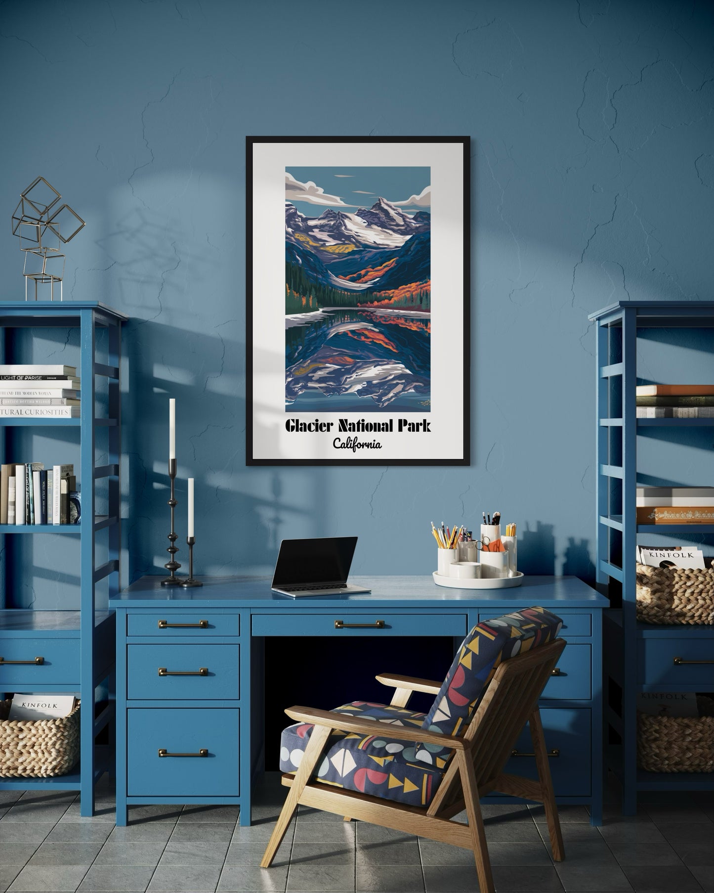 Glacier National Park, California - Framed Posters