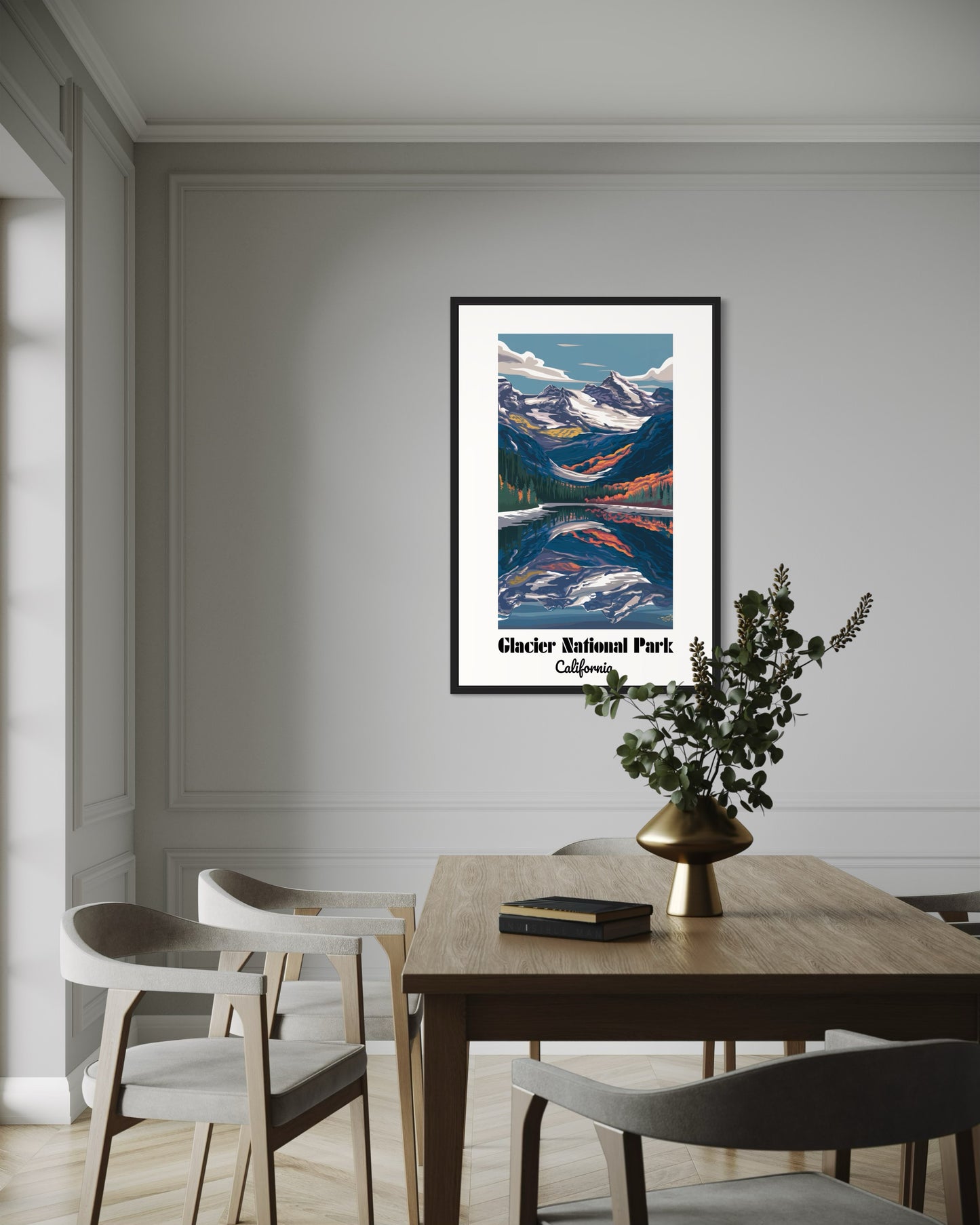 Glacier National Park, California - Framed Posters