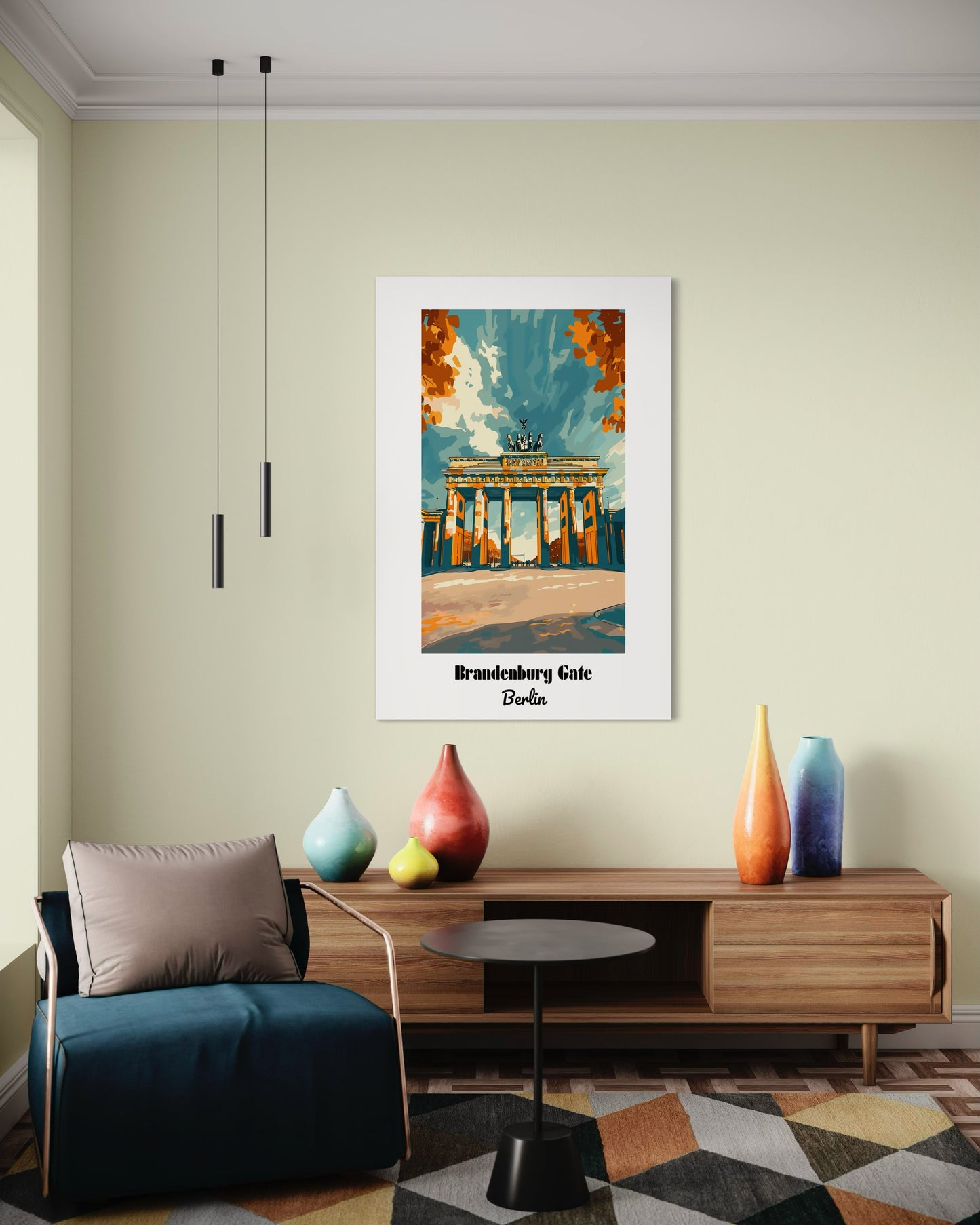 Brandenburg Gate, Berlin - Matte Vertical Posters