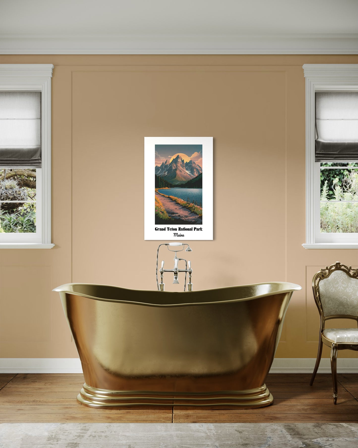 Grand Teton National Park, Maine - Framed Posters