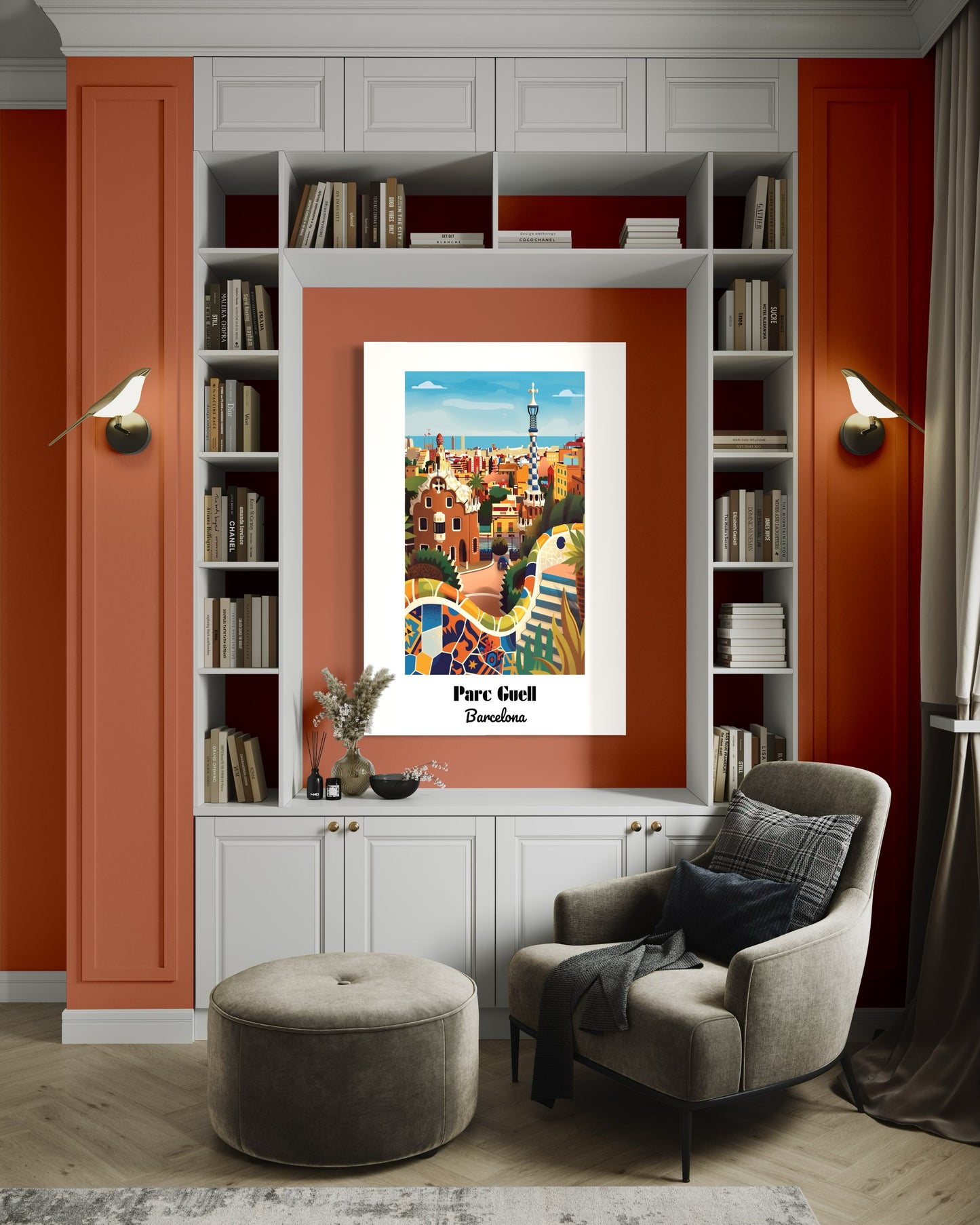 Parc Guell, Barcelona - Matte Vertical Posters