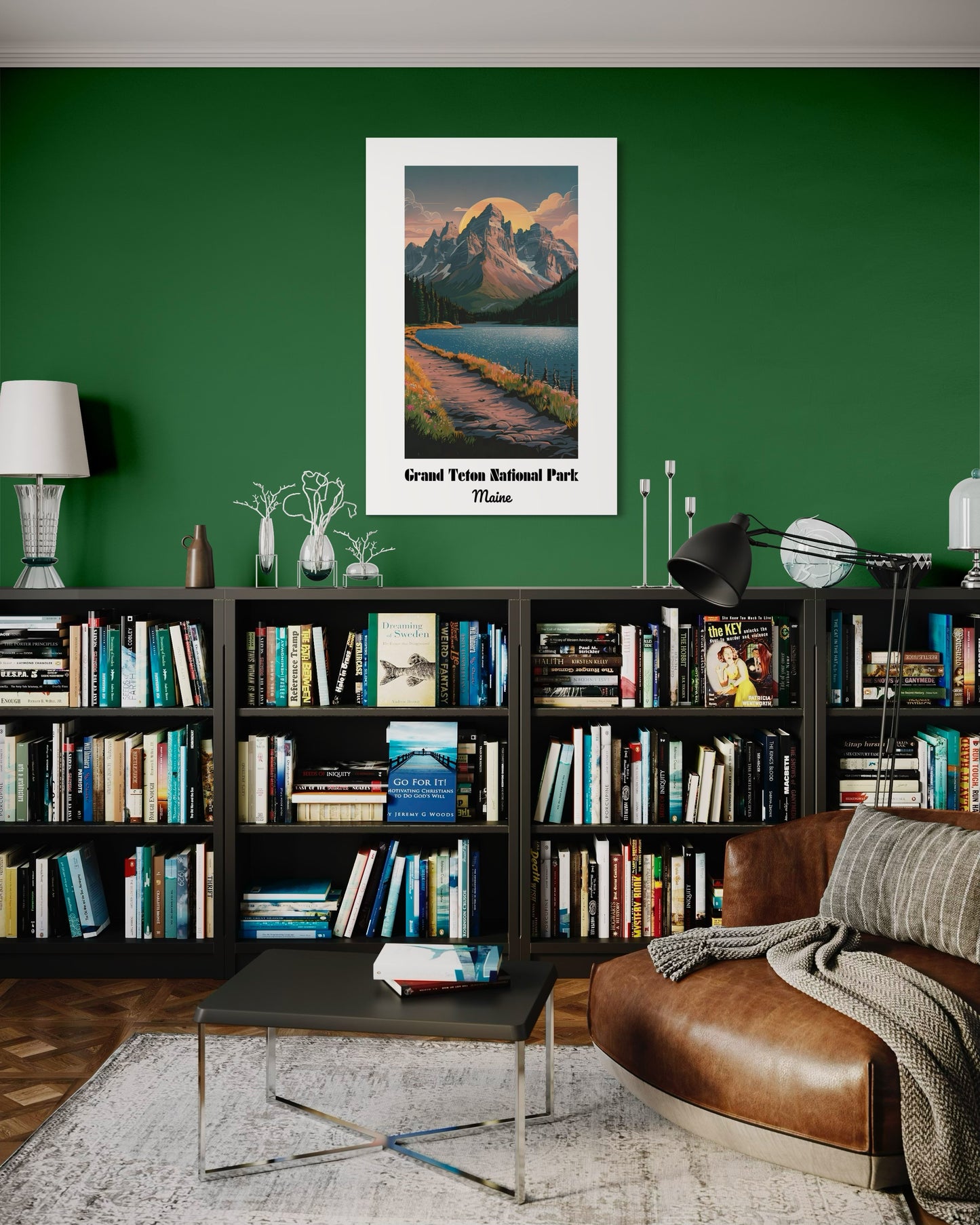 Grand Teton National Park, Maine - Framed Posters