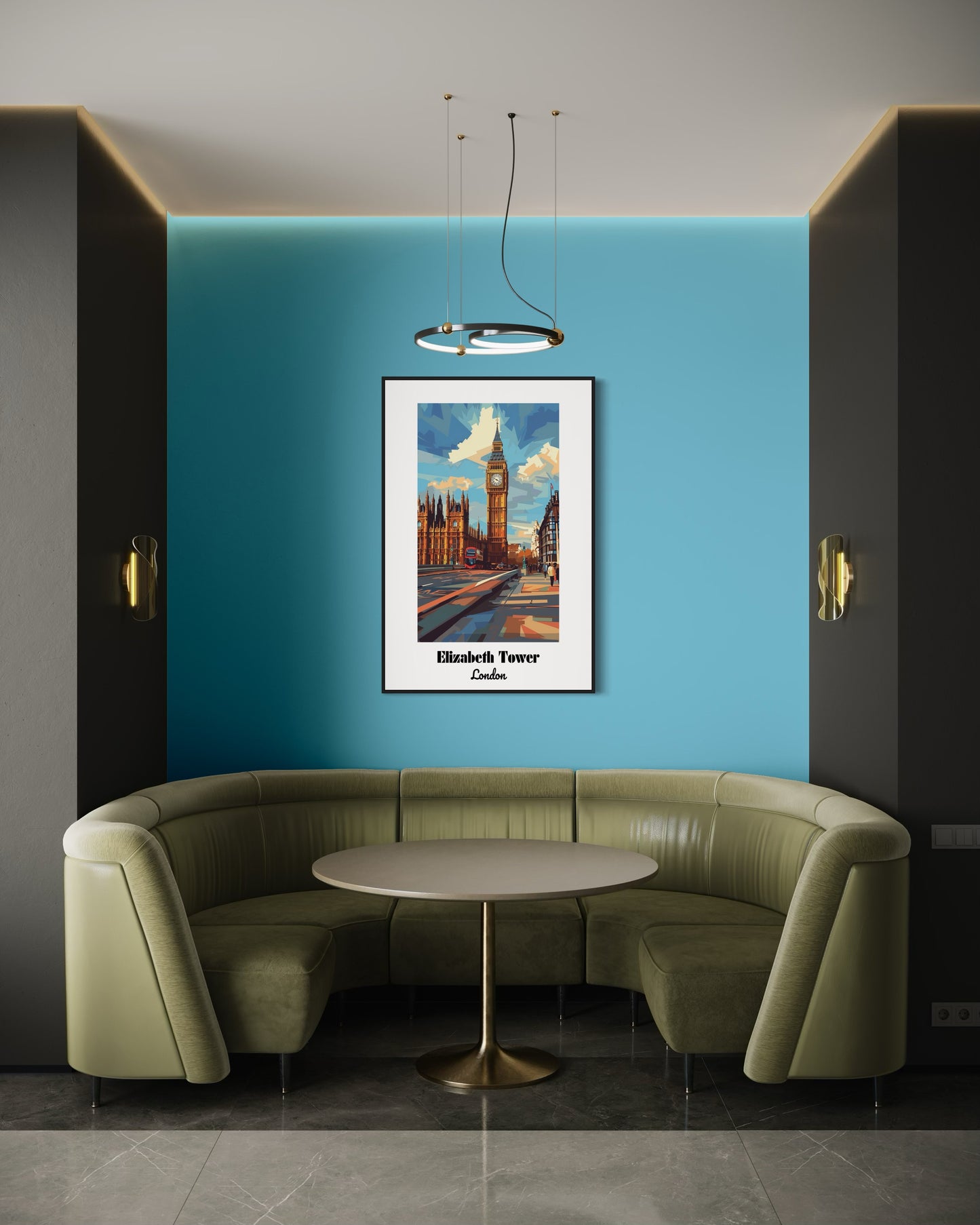 Elizabeth Tower, London - Framed Posters