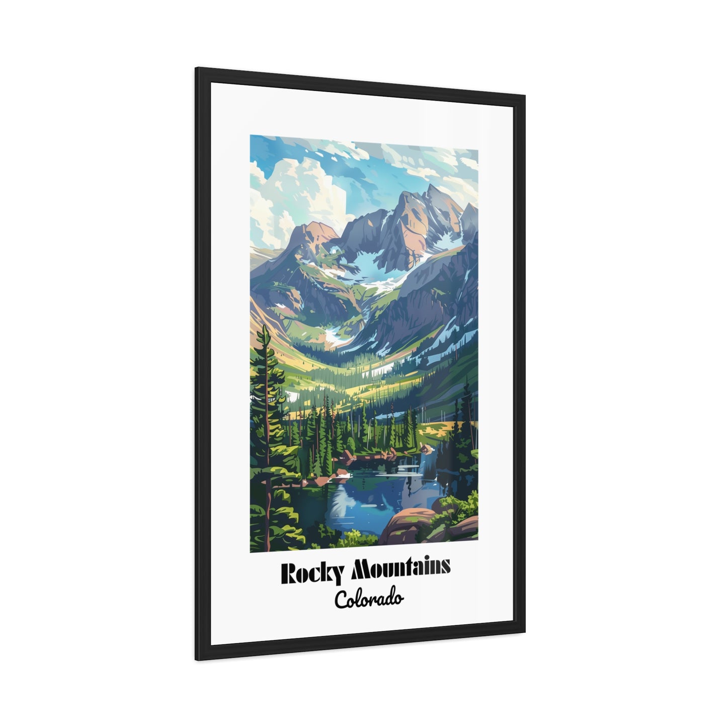 Rocky Mountains, Colorado - Framed Posters