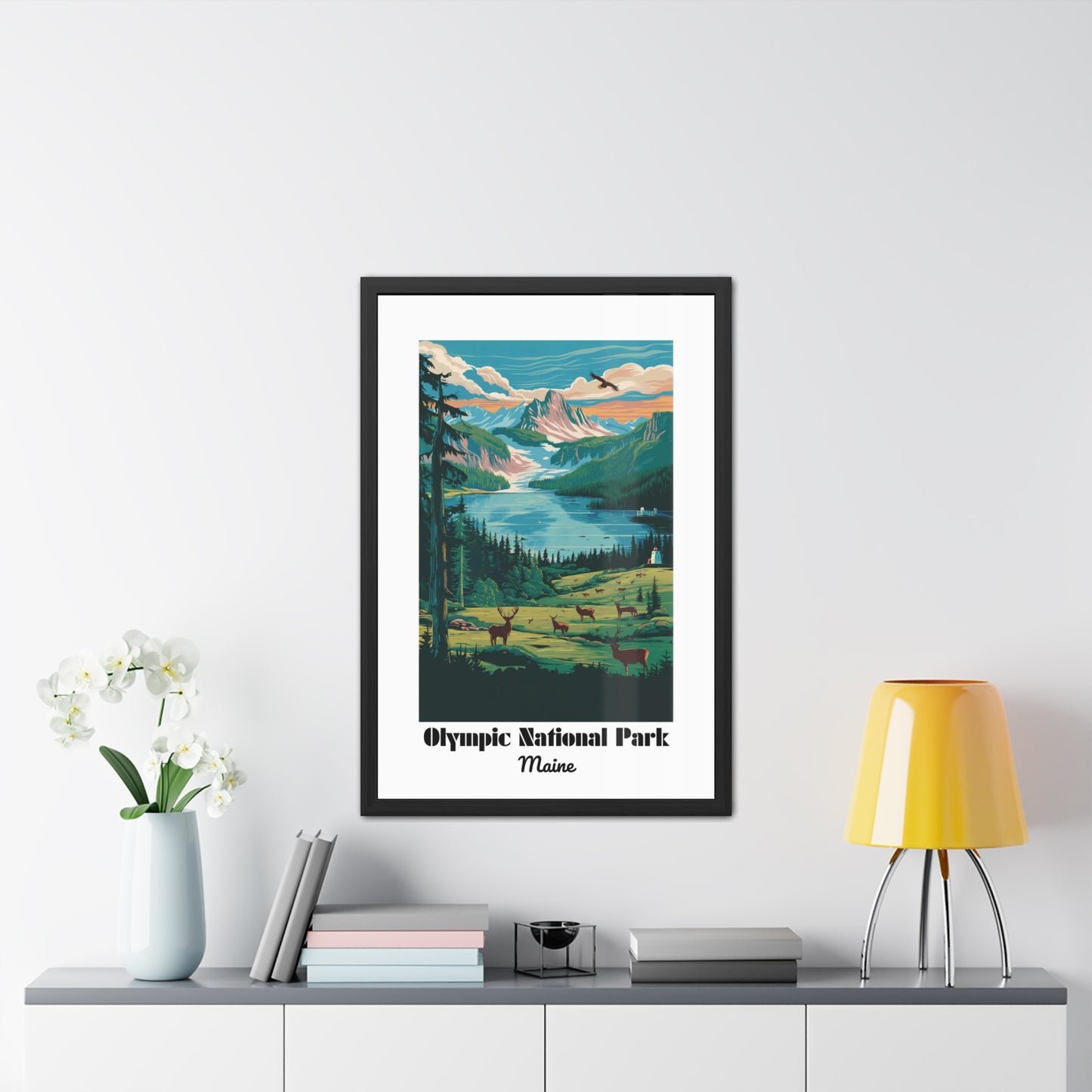 Olympic National Park, Maine - Framed Posters