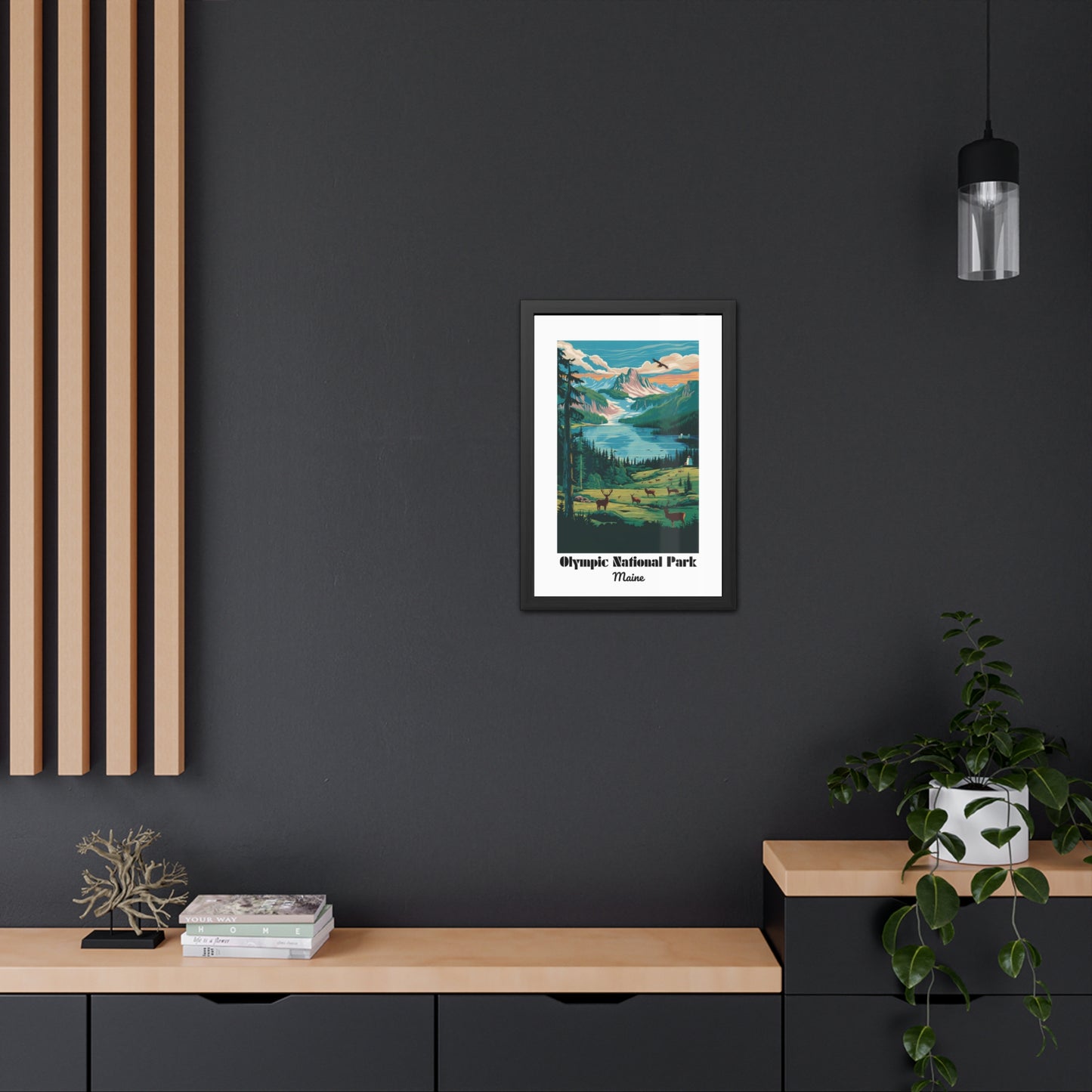 Olympic National Park, Maine - Framed Posters