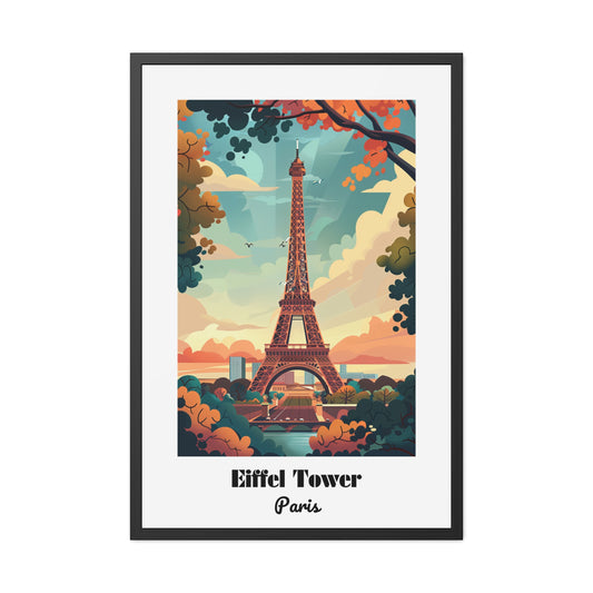 Eiffel Tower, Paris - Framed Posters