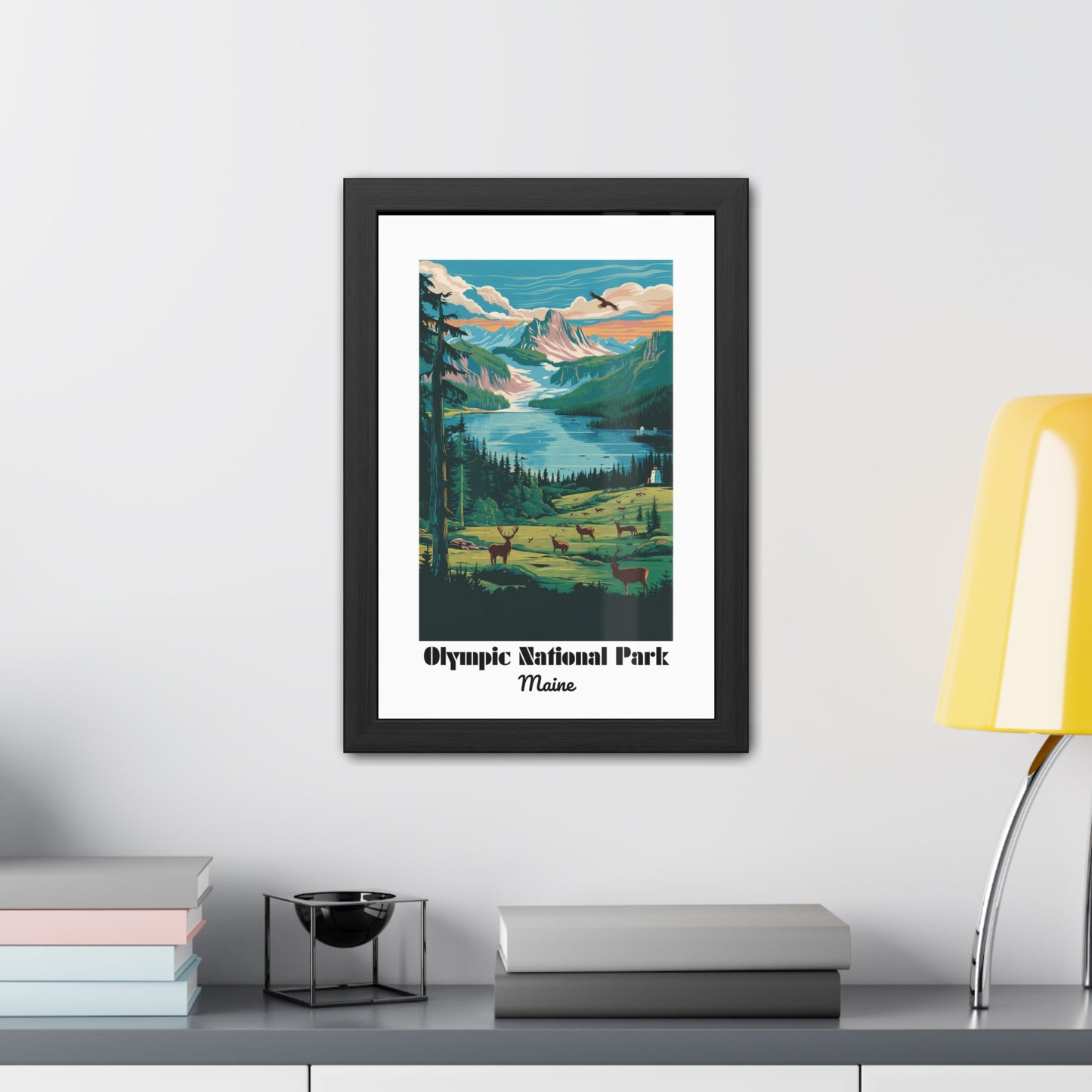 Olympic National Park, Maine - Framed Posters