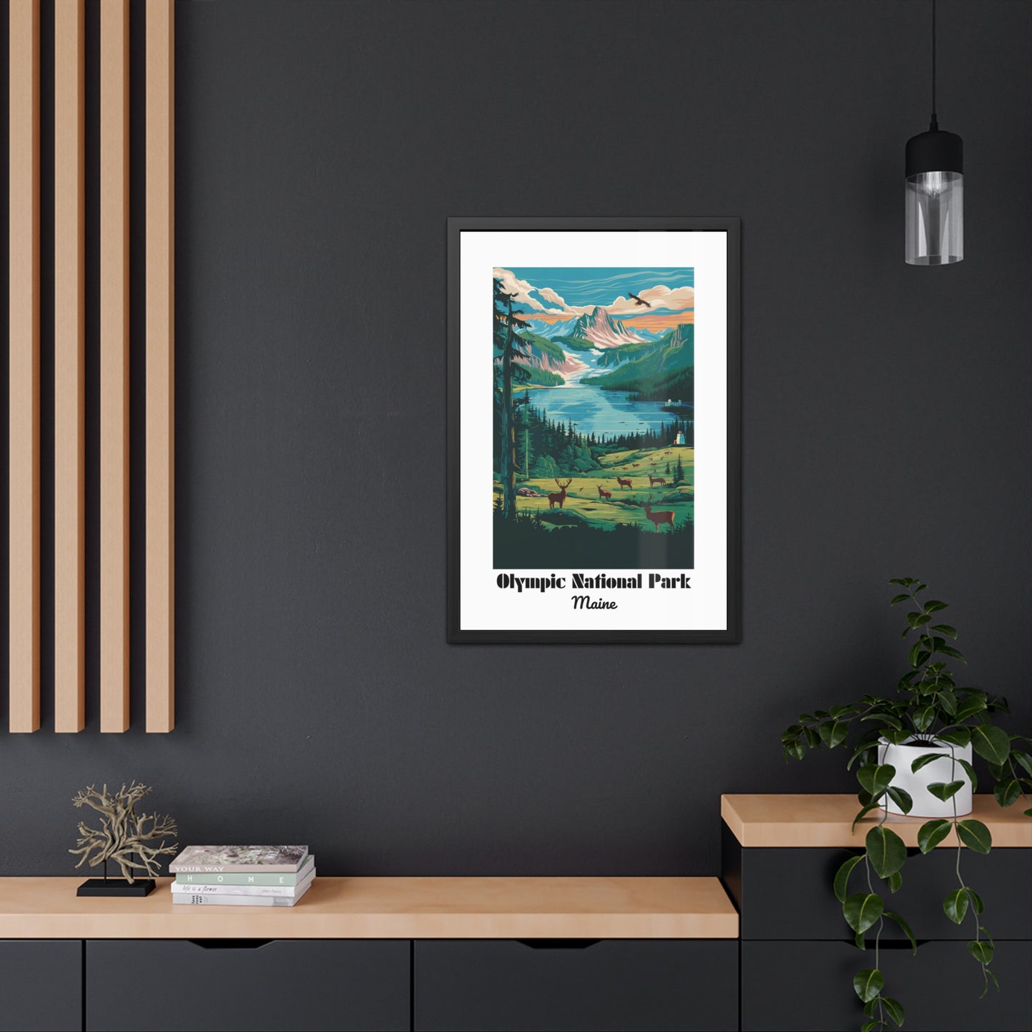 Olympic National Park, Maine - Framed Posters