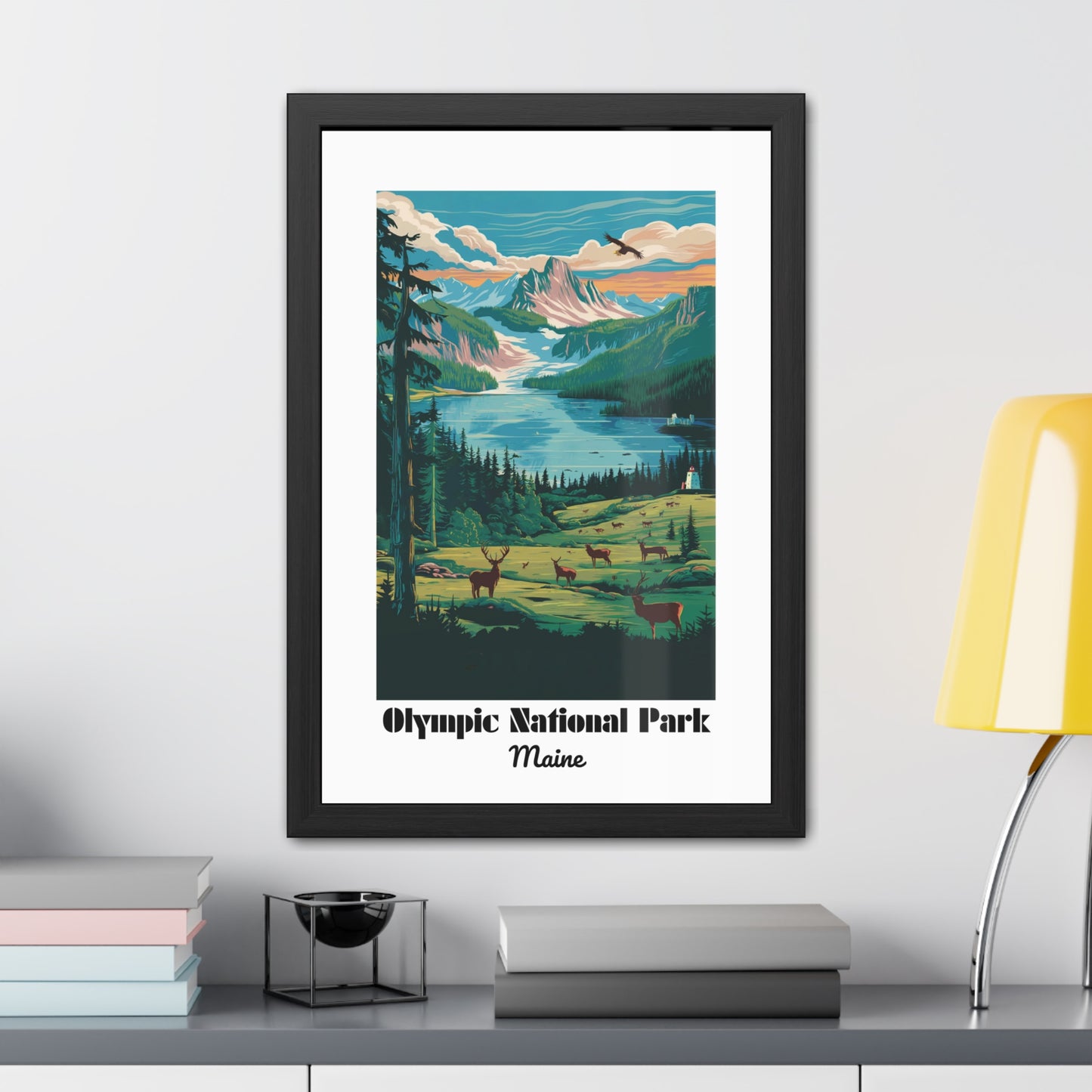 Olympic National Park, Maine - Framed Posters