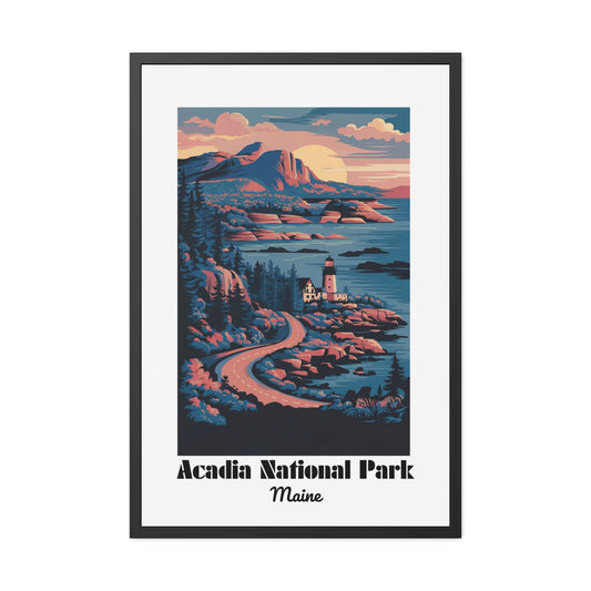 Acadia National Park, Maine - Framed Posters