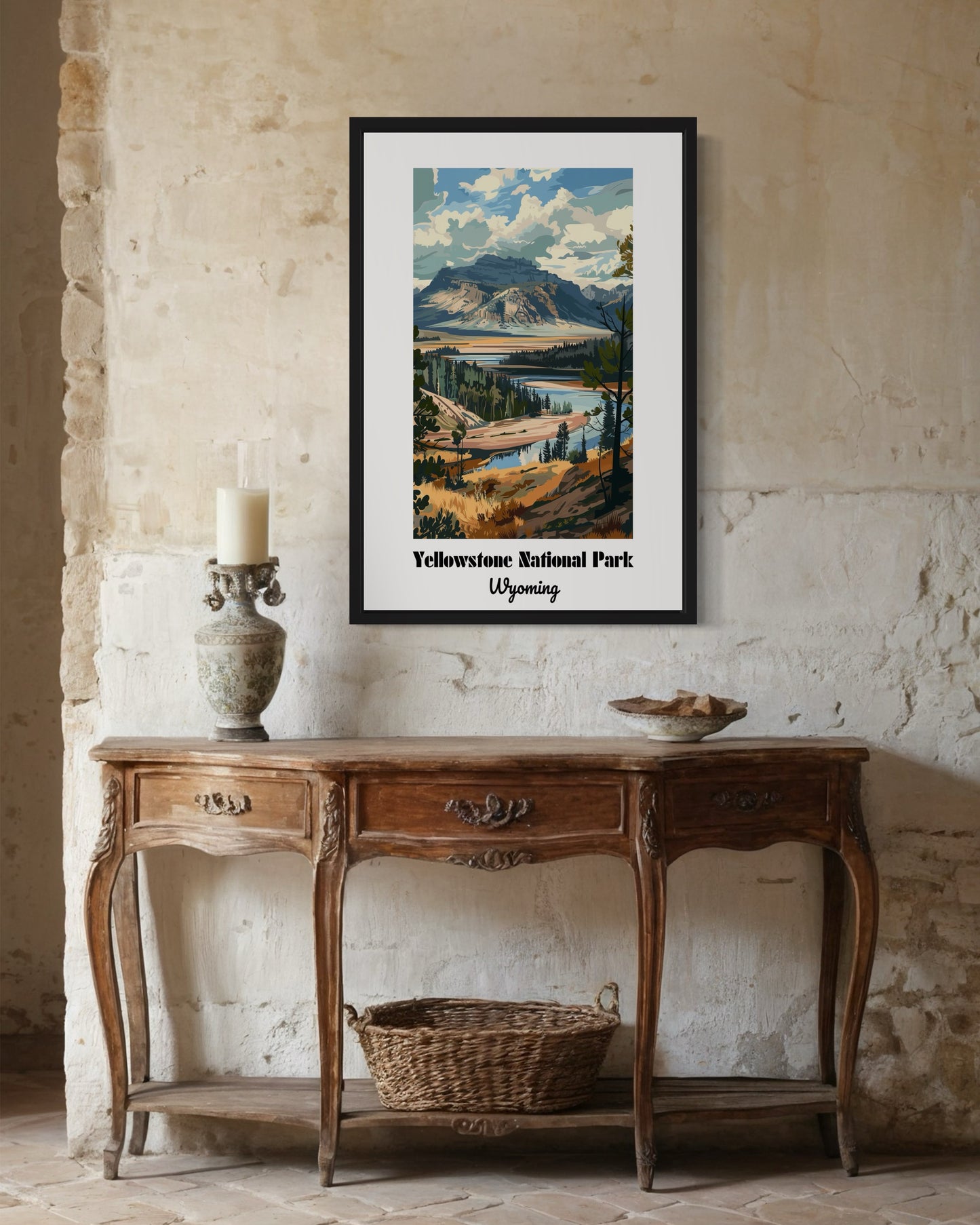 Yellowstone National Park, Wyoming - Framed Posters