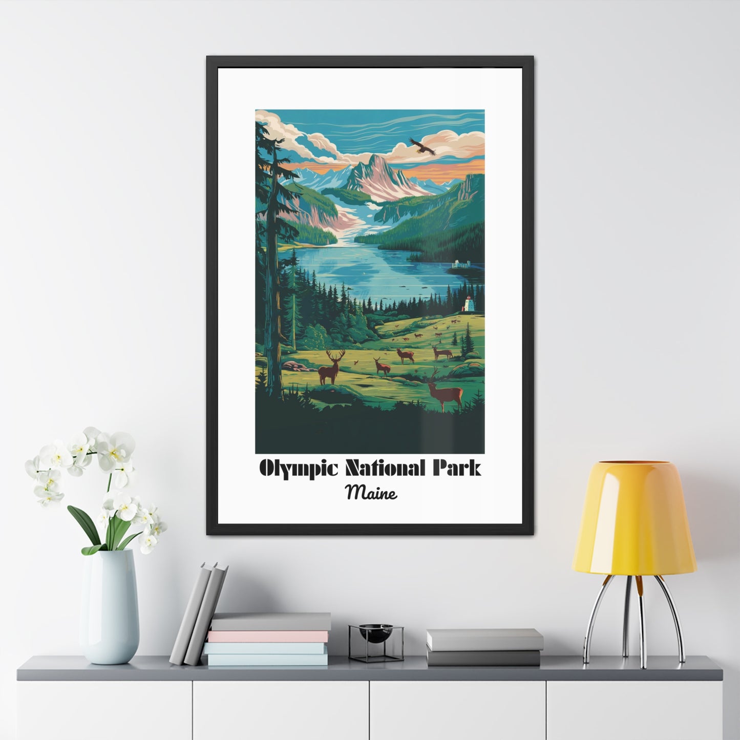 Olympic National Park, Maine - Framed Posters