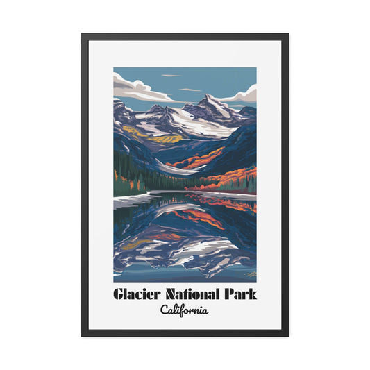 Glacier National Park, California - Framed Posters