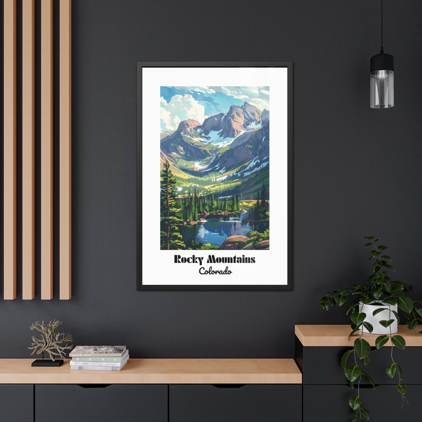 Rocky Mountains, Colorado - Framed Posters