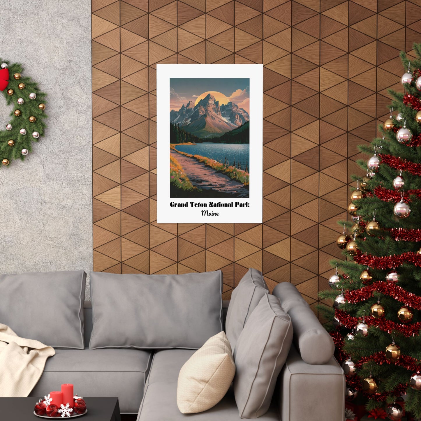 Grand Teton National Park - Matte Vertical Posters