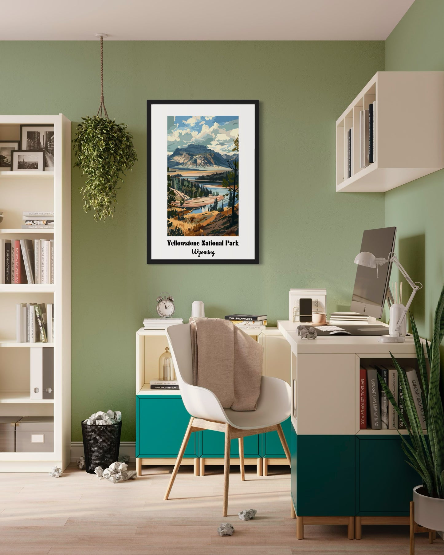 Yellowstone National Park, Wyoming - Framed Posters