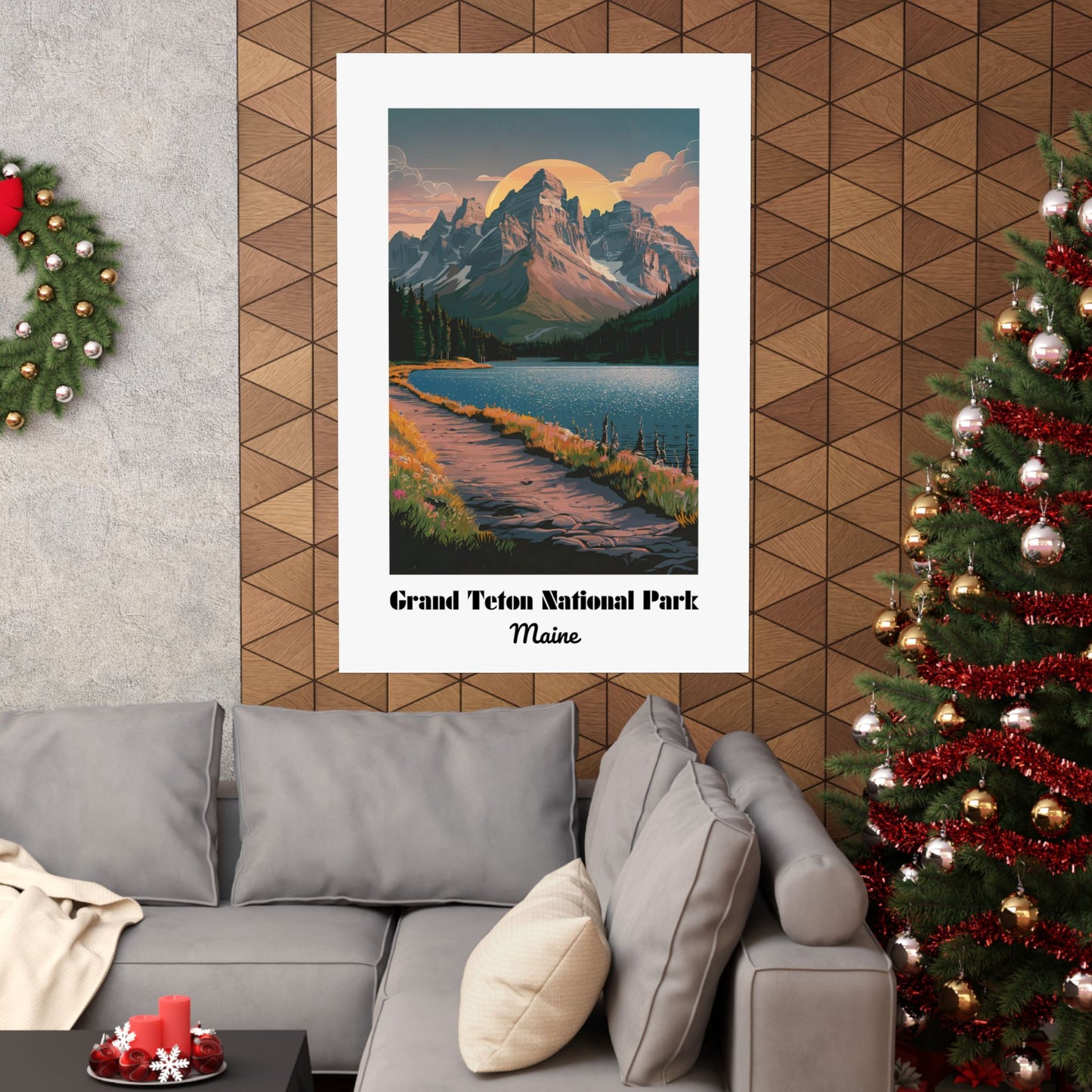 Grand Teton National Park - Matte Vertical Posters