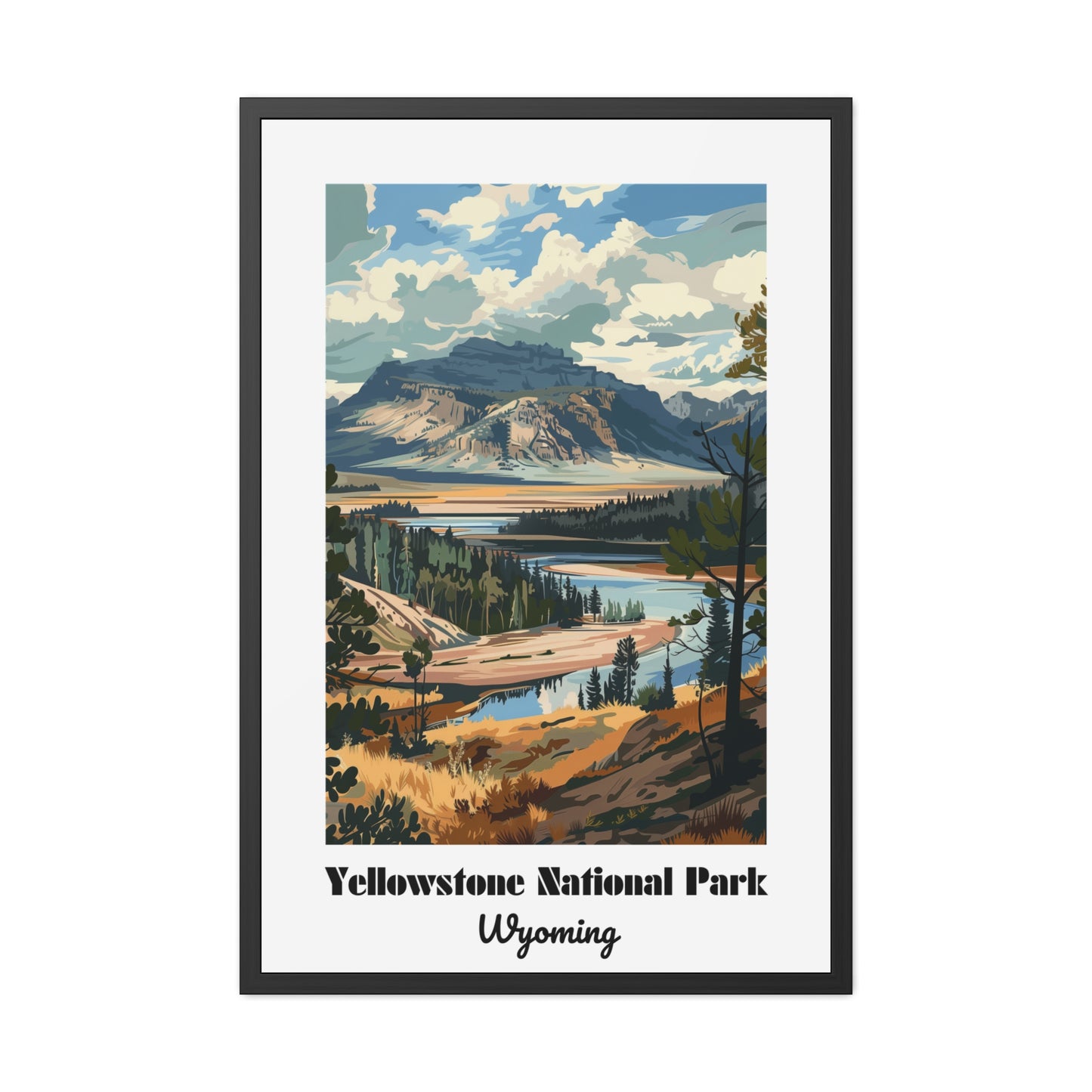 Yellowstone National Park, Wyoming - Framed Posters