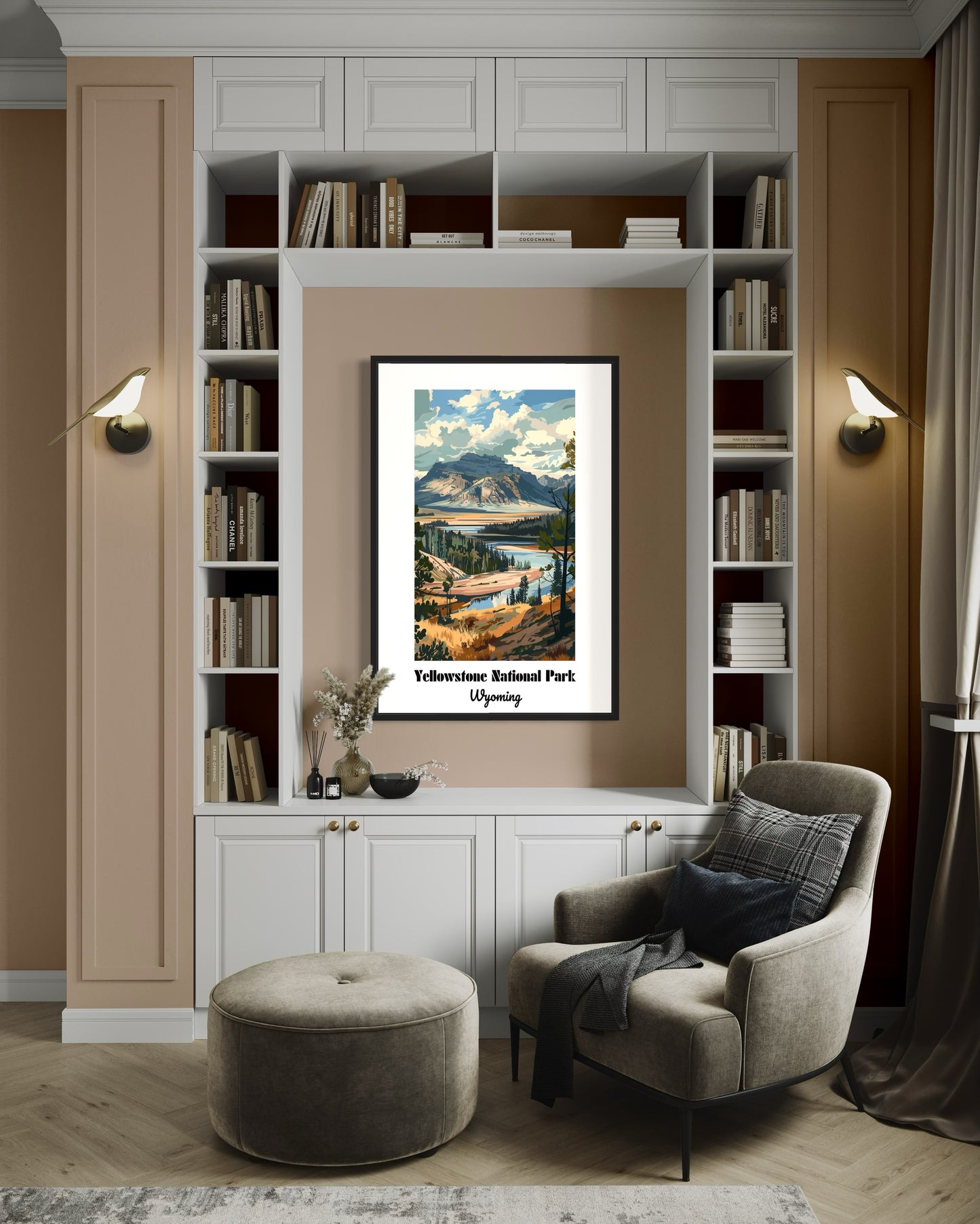 Yellowstone National Park, Wyoming - Framed Posters