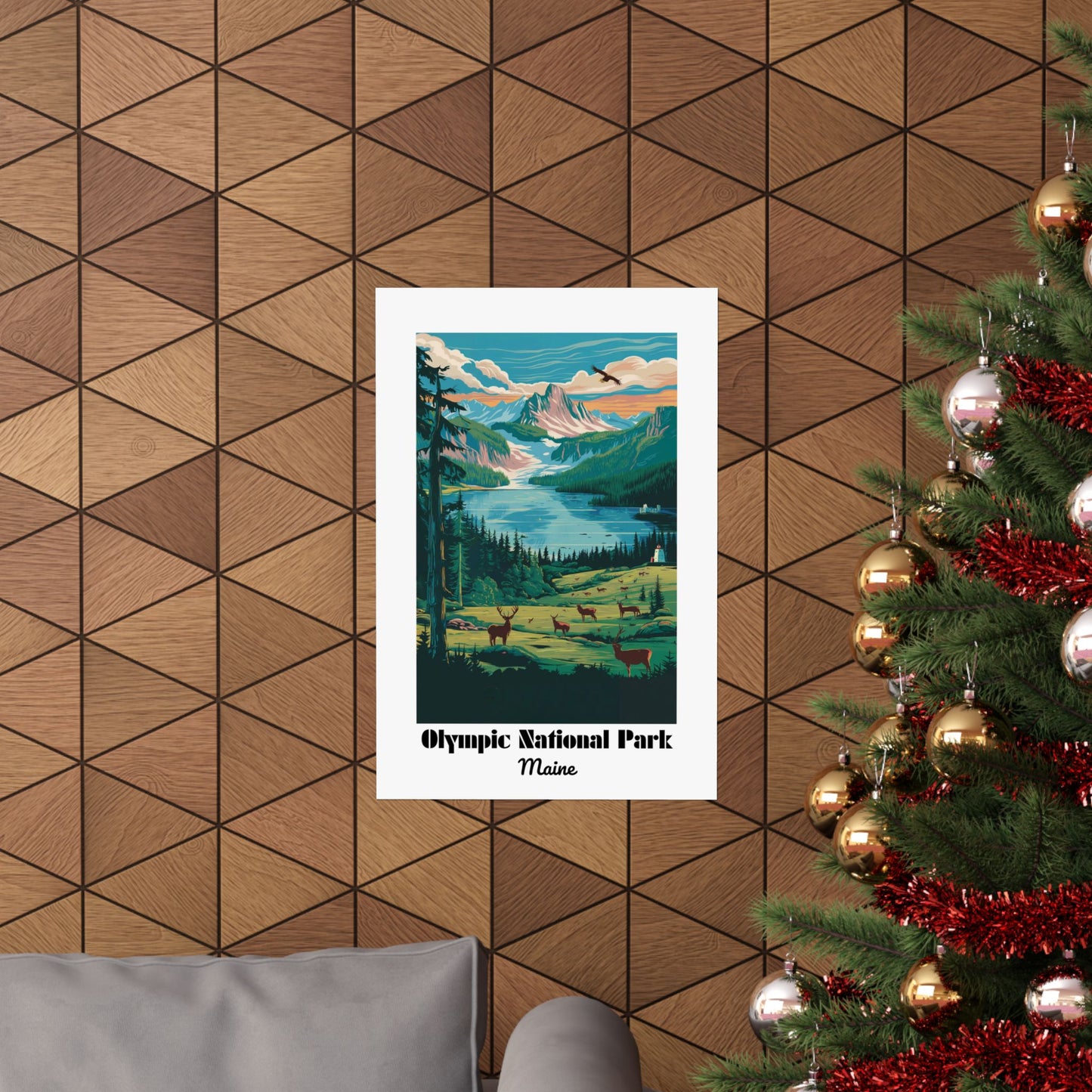 Olympic National Park - Matte Vertical Posters