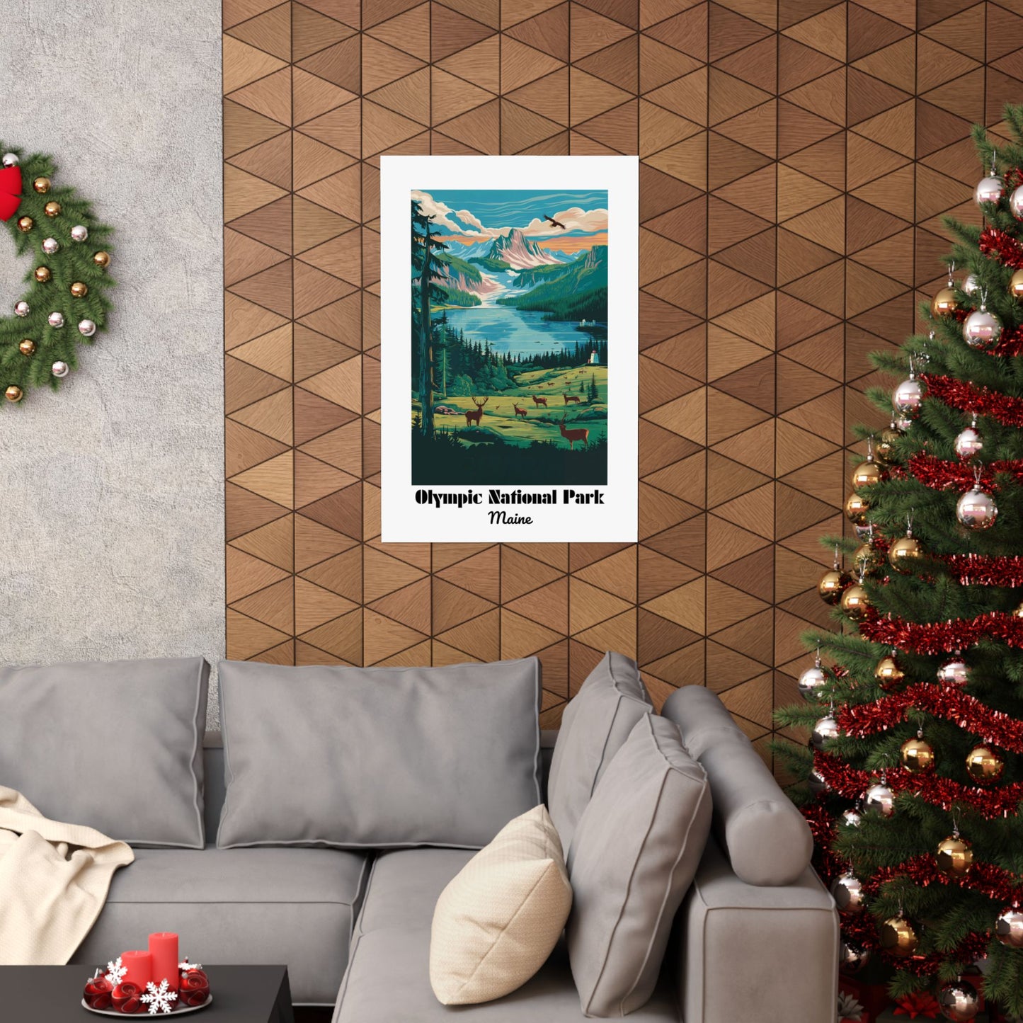 Olympic National Park - Matte Vertical Posters