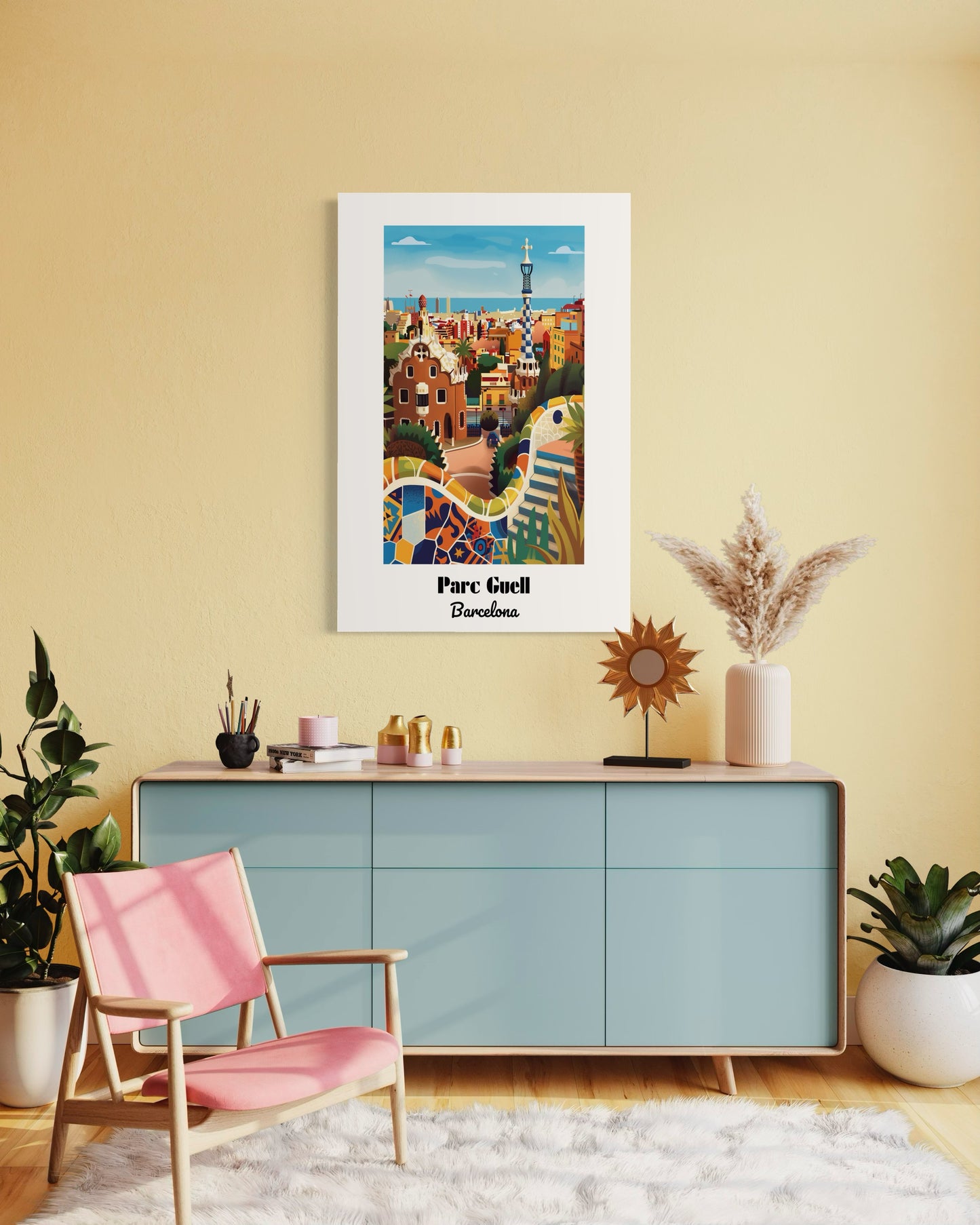 Parc Guell, Barcelona - Matte Vertical Posters