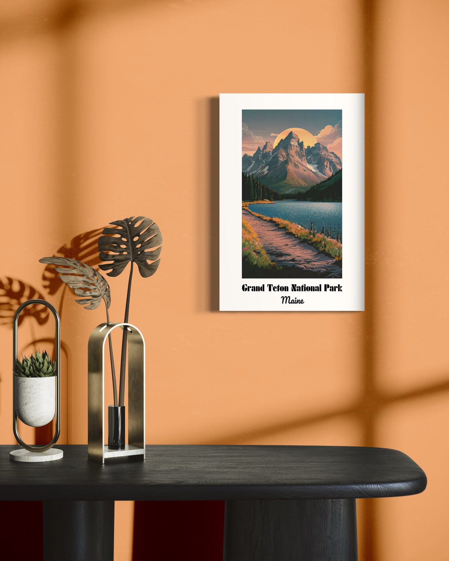 Grand Teton National Park, Maine - Framed Posters