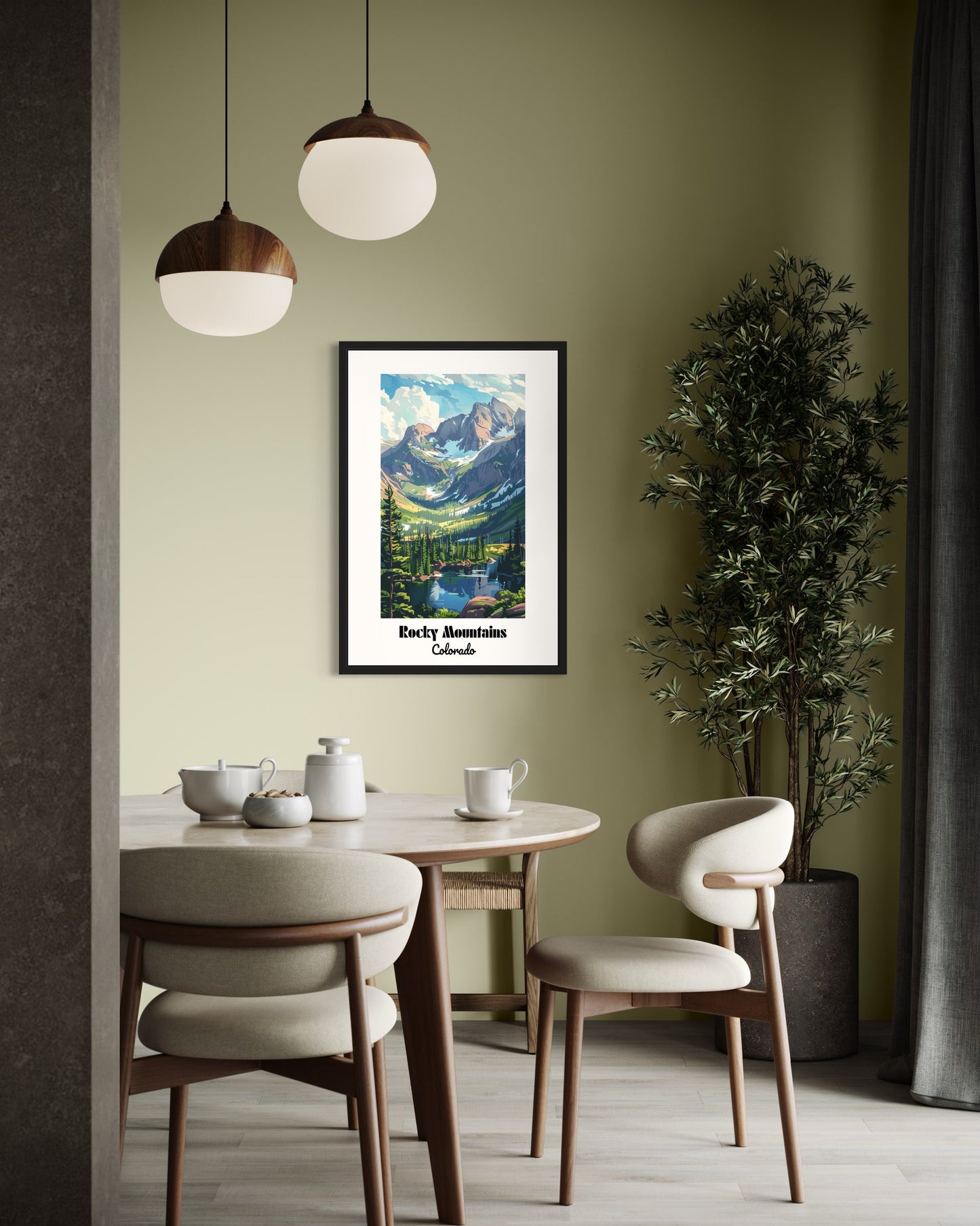 Rocky Mountains, Colorado - Framed Posters