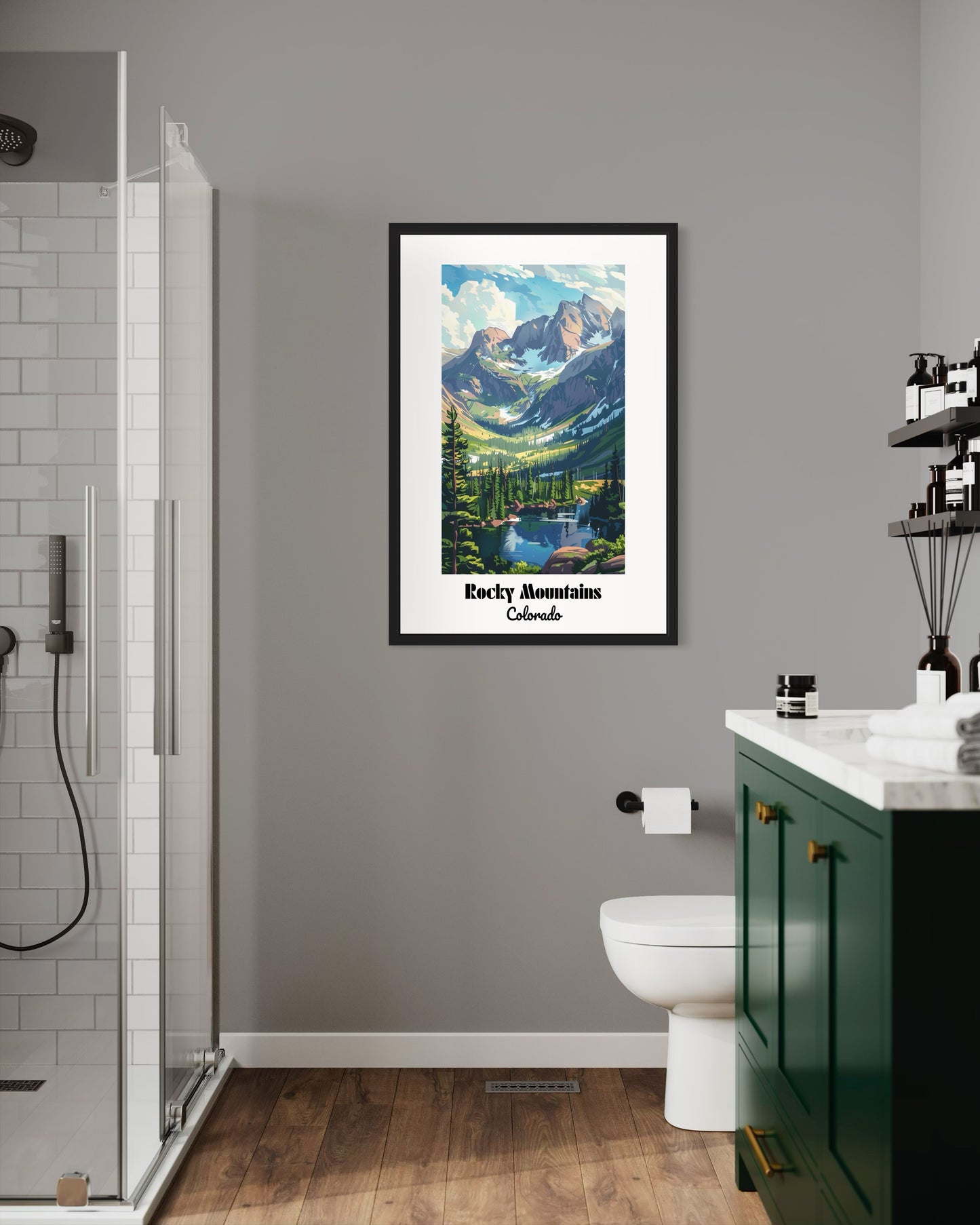 Rocky Mountains, Colorado - Framed Posters